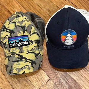 Two Patagonia hats